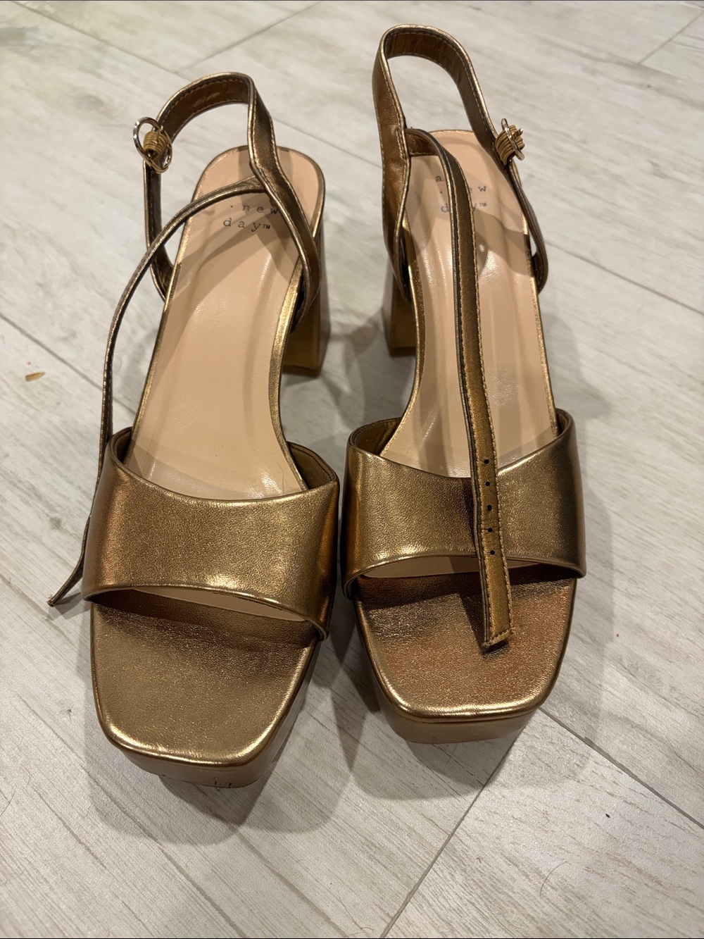 A new day platform heels